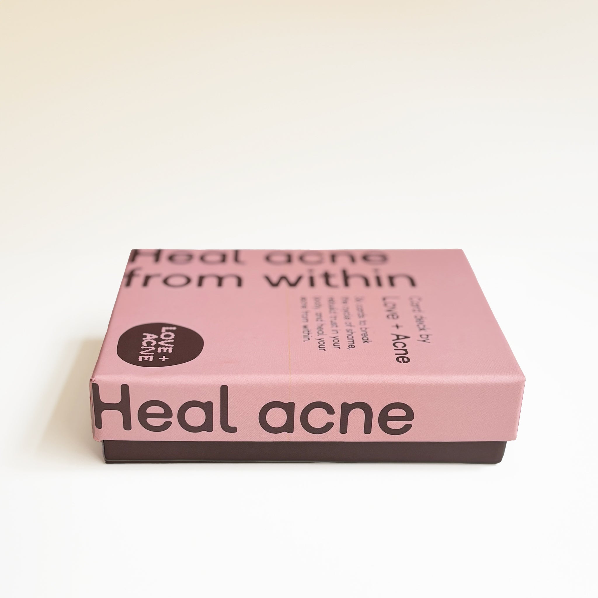 Heal your acne from within - Card deck