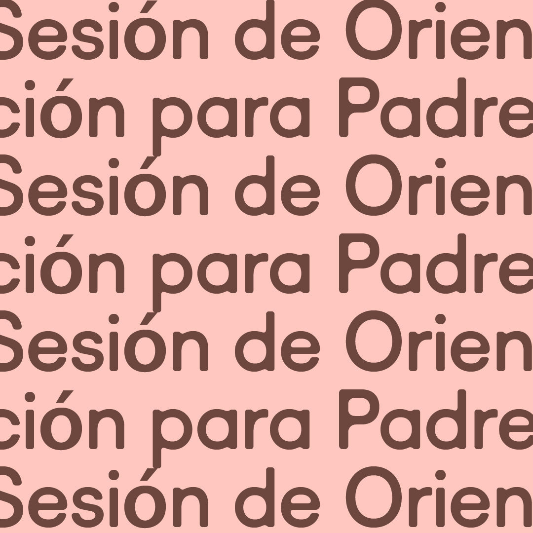 Sesión de Orientación para Padres - 1 Sesión